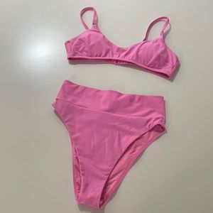 Aerie bubblegum pink swimsuit